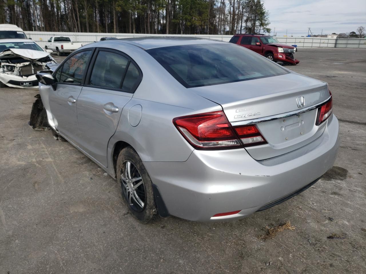 Photo 3 from auction – 2014 HONDA CIVIC LX with VIN 2HGFB2F55EH525546