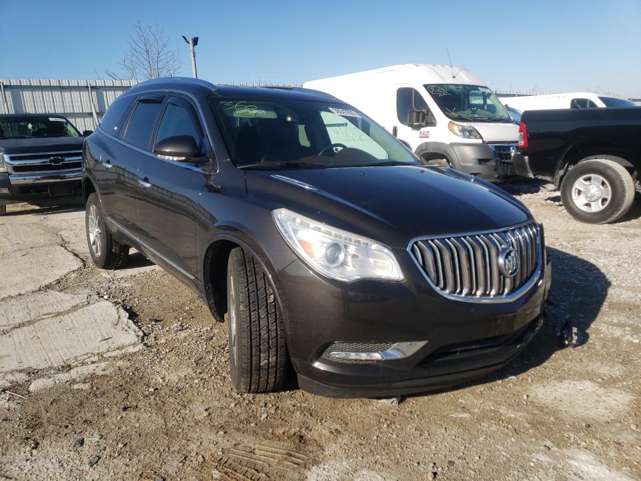 BUICK ENCLAVE 2014 with VIN 5GAKRBKD3EJ141061 - Photo from auction