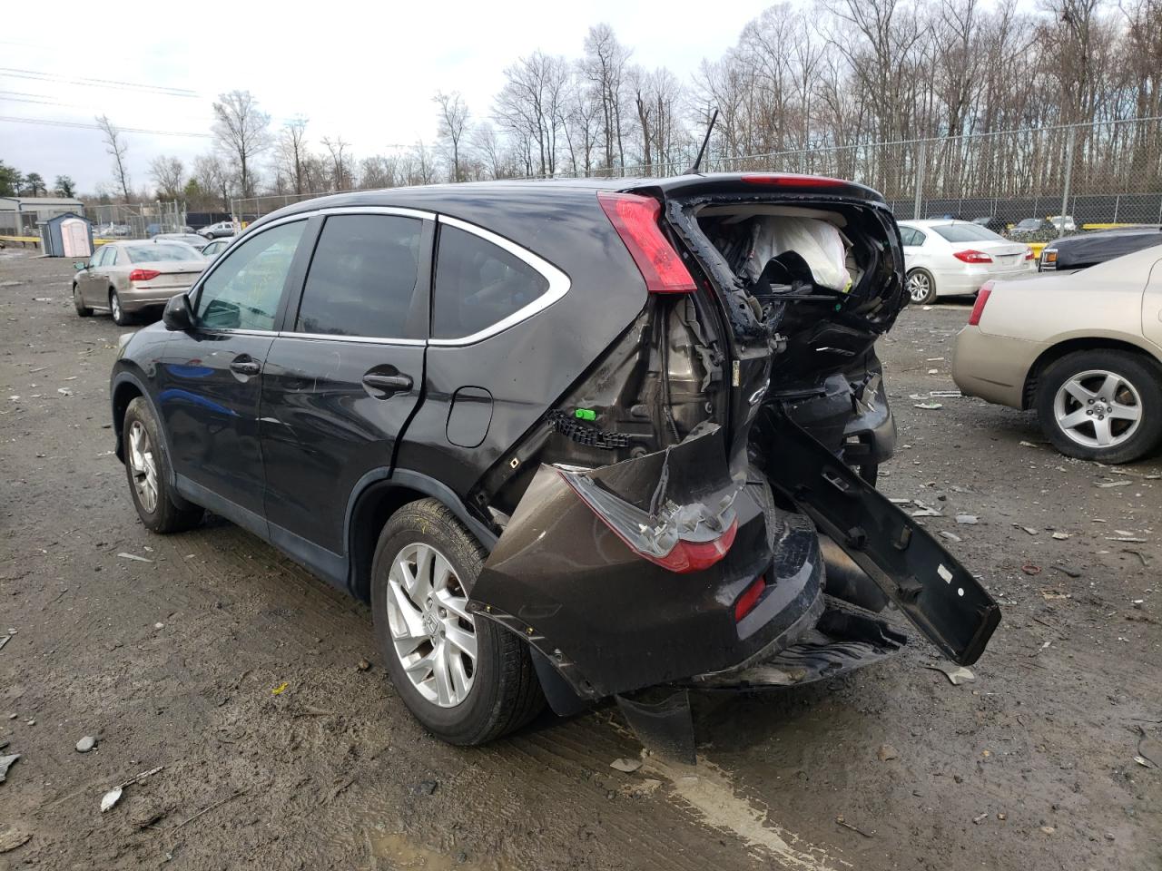 Photo 3 from auction – 2015 HONDA CR-V EX with VIN 5J6RM4H51FL005664