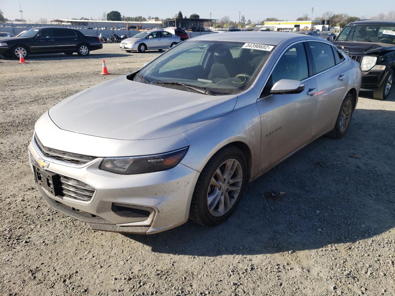 Photo 2 from auction – 2018 CHEVROLET MALIBU LT with VIN 1G1ZD5ST0JF248093