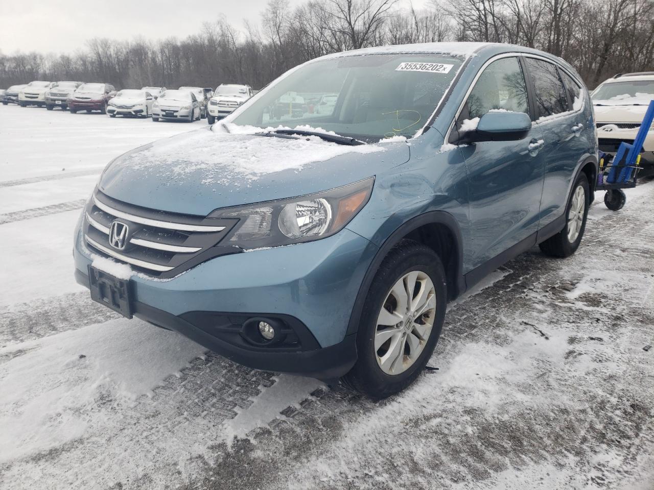 Photo 2 from auction – 2013 HONDA CR-V EX with VIN 5J6RM4H53DL068309