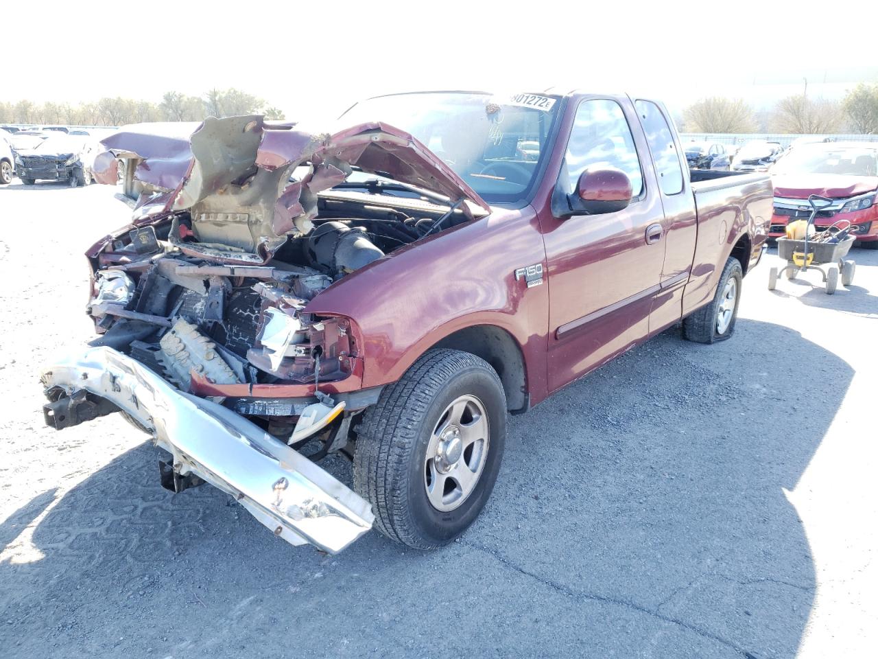 Photo 2 from auction – 2003 FORD F150 with VIN 1FTRX17W13NA70570