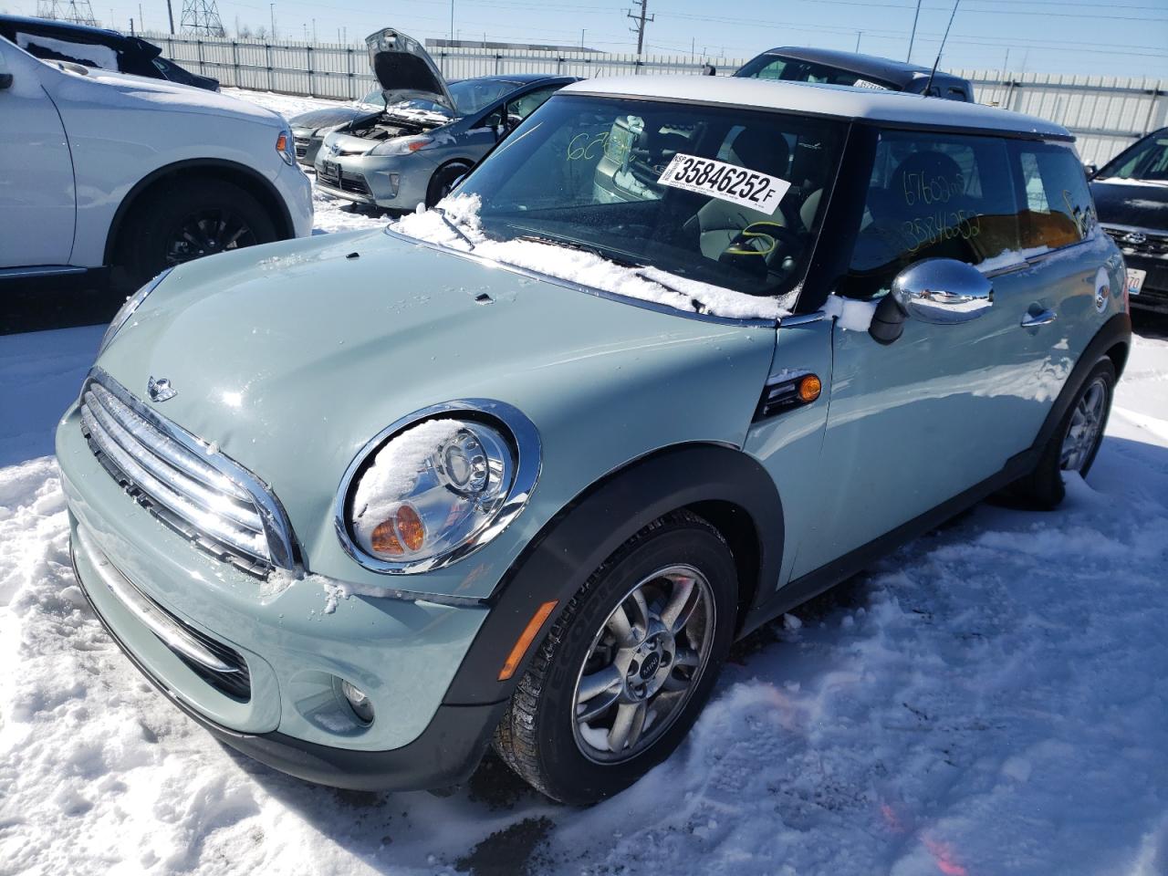 Photo 2 from auction – 2012 MINI COOPER with VIN WMWSU3C55CT185703