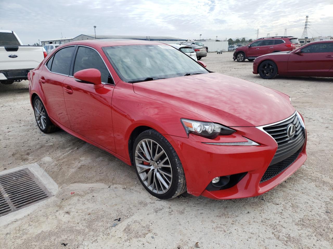 LEXUS IS 200T 2016 with VIN JTHBA1D28G5011993 - Photo from auction