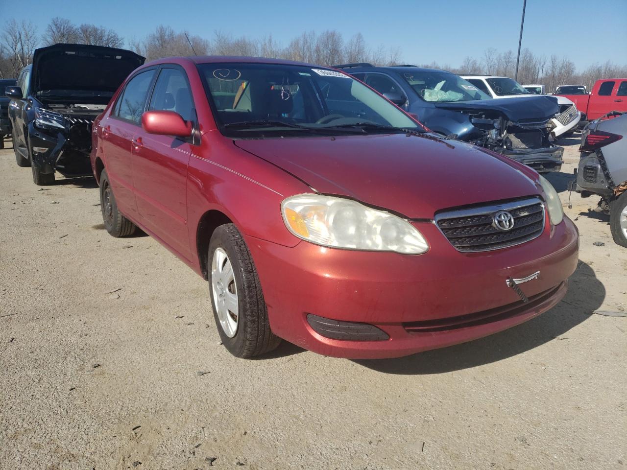 TOYOTA COROLLA CE 2007 with VIN JTDBR32E070106306 - Photo from auction