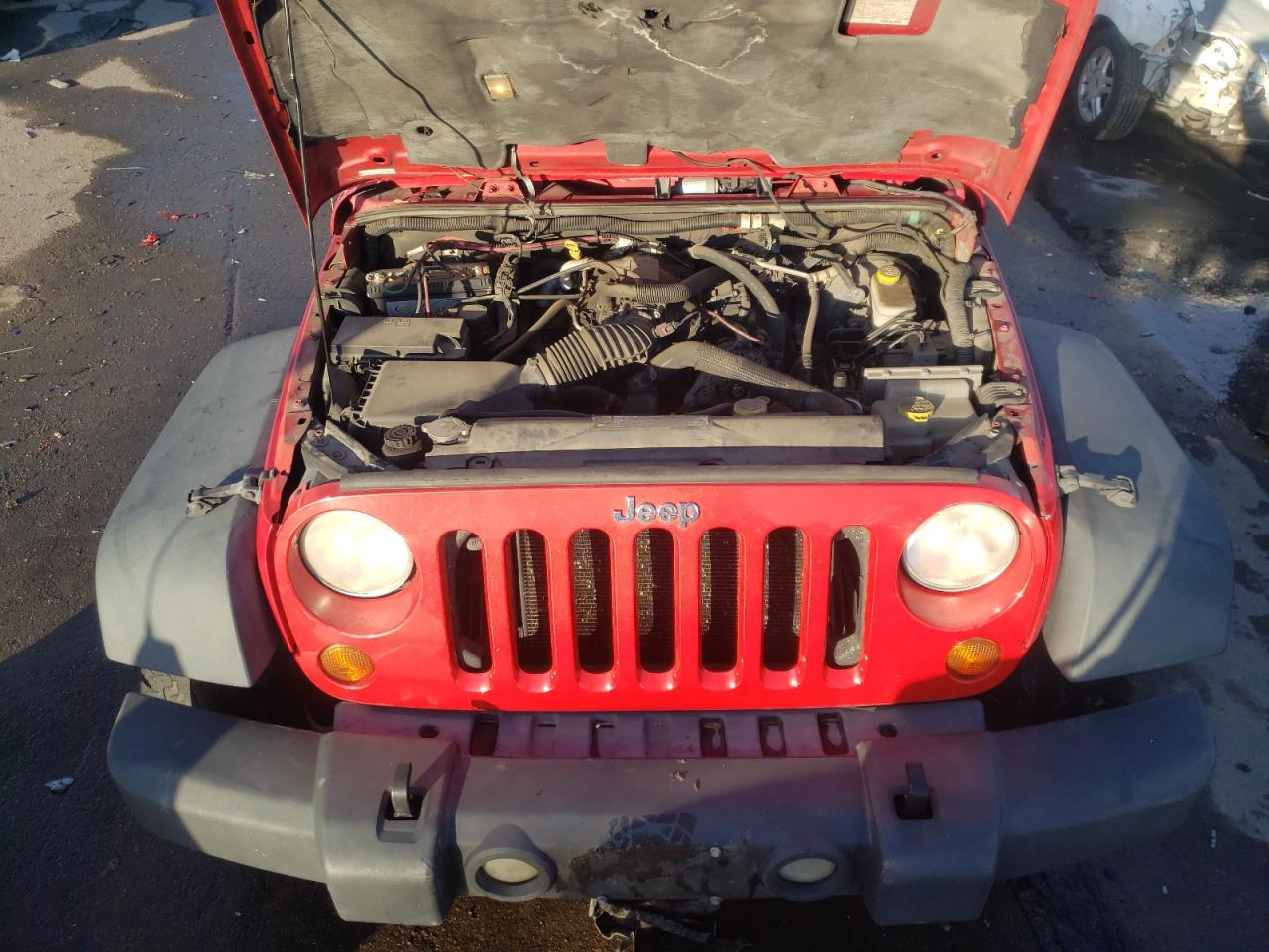Photo 7 from auction – 2007 JEEP WRANGLER X with VIN 1J4FA24167L118949