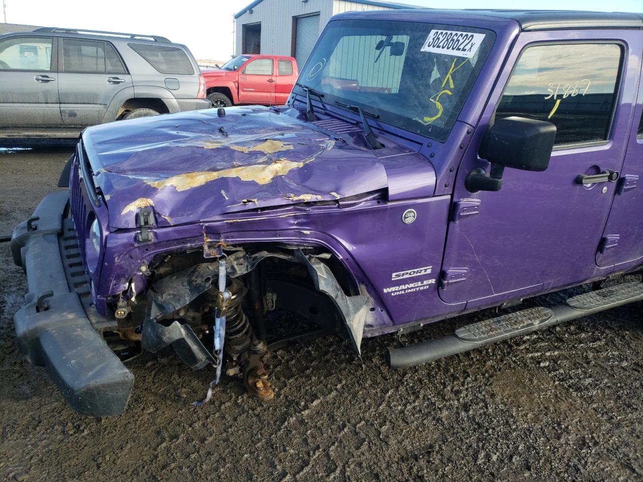 Photo 9 from auction – 2017 JEEP WRANGLER U with VIN 1C4BJWDG5HL599553