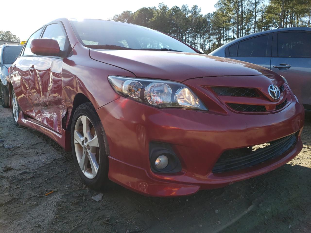 TOYOTA COROLLA BA 2012 with VIN 2T1BU4EE4CC854444 - Photo from auction