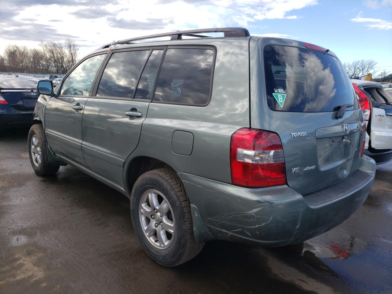 Photo 3 from auction – 2006 TOYOTA HIGHLANDER with VIN JTEHP21A760179787