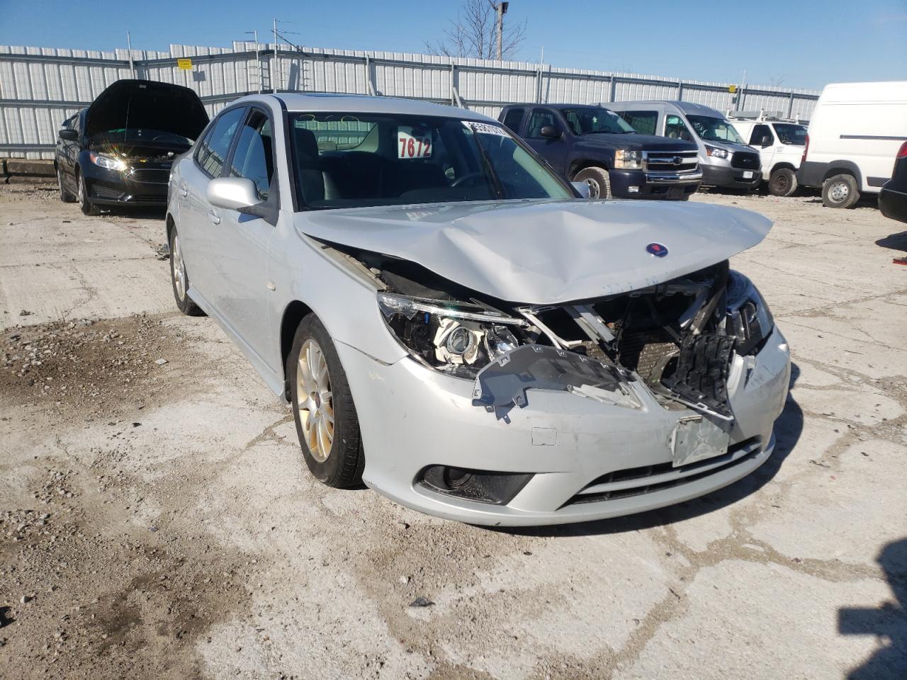 SAAB 9-3 2.0T 2010 with VIN YS3FA4CY9A1615621 - Photo from auction