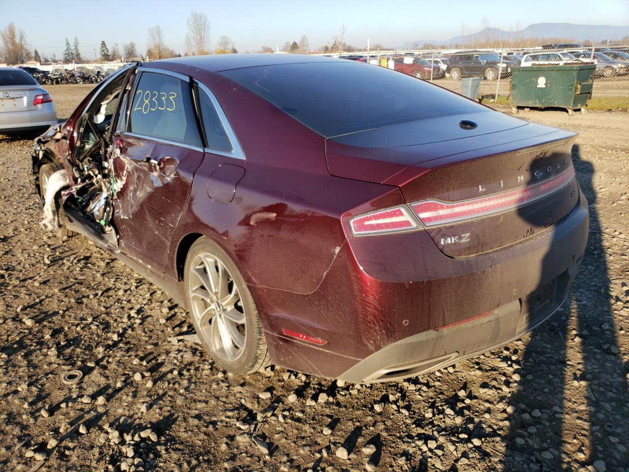 Photo 3 from auction – 2018 LINCOLN MKZ PREMIE with VIN 3LN6L5A98JR628154