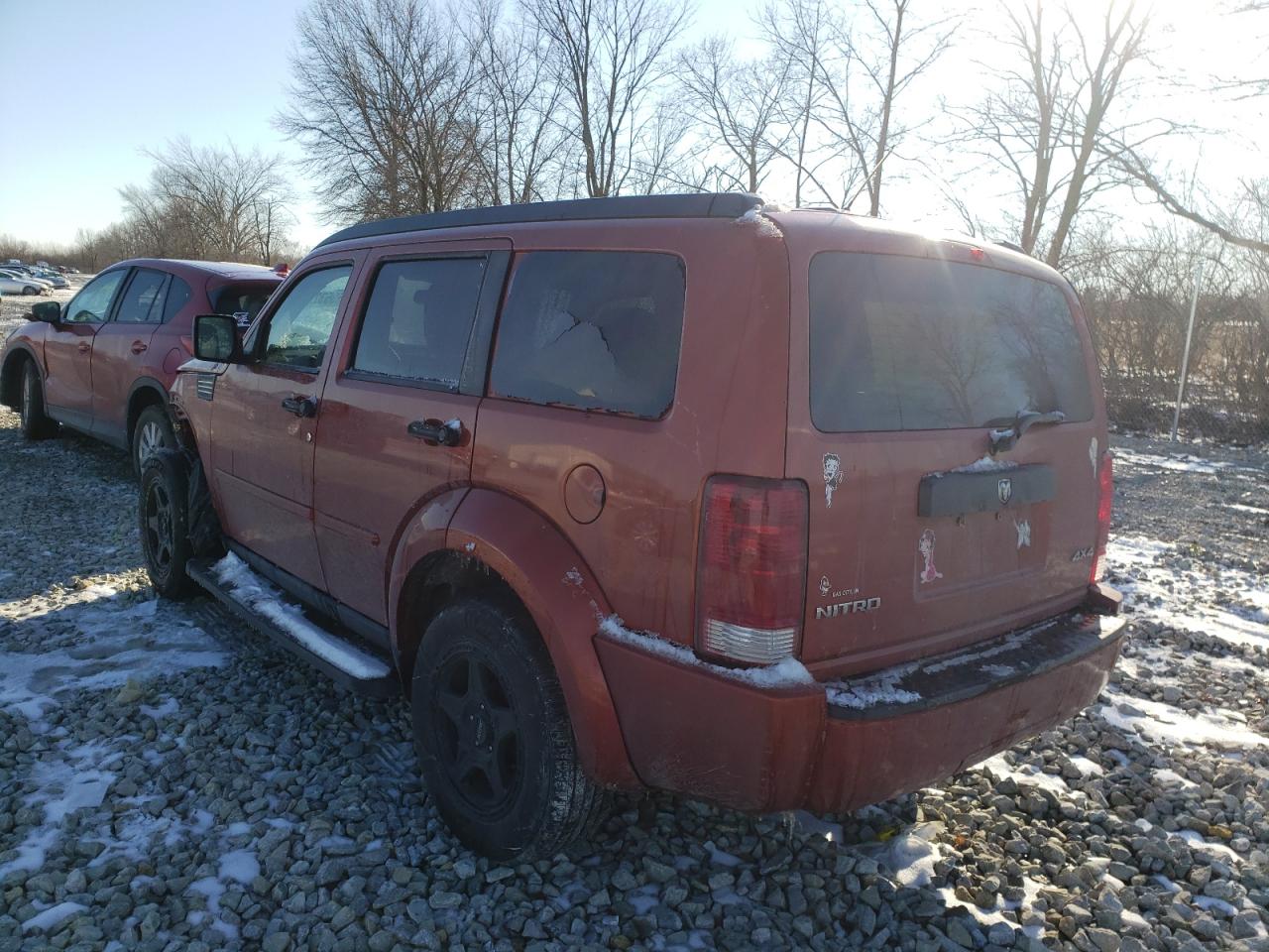 Photo 3 from auction – 2007 DODGE NITRO SXT with VIN 1D8GU28K37W739439