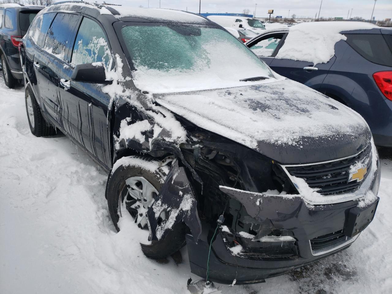 Photo 1 from auction – 2017 CHEVROLET TRAVERSE L with VIN 1GNKRFED1HJ240023