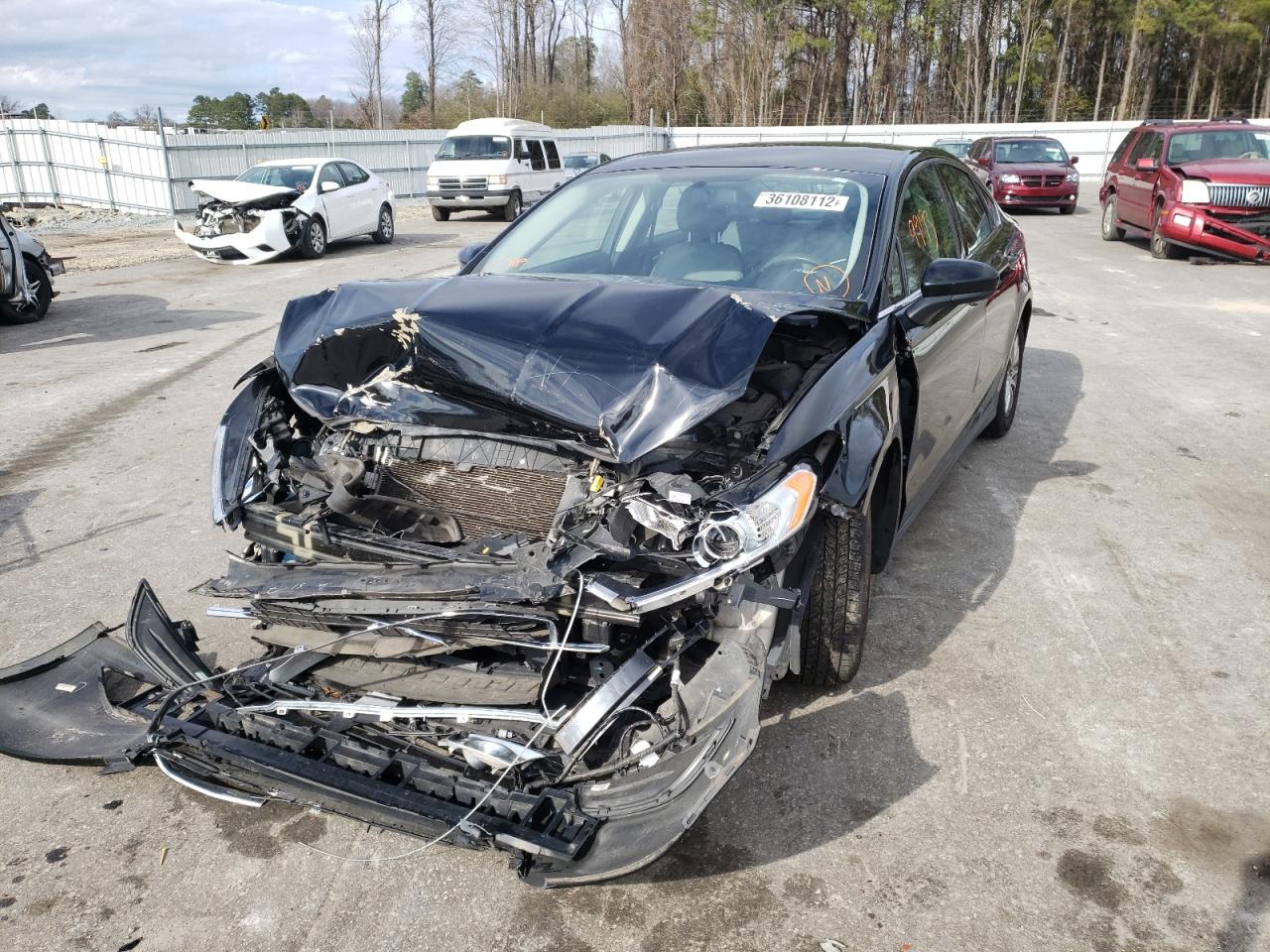 Photo 2 from auction – 2016 FORD FUSION S with VIN 3FA6P0G79GR243251