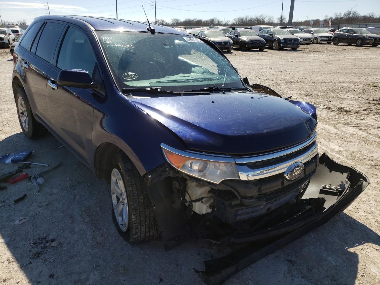 FORD EDGE SEL 2011 with VIN 2FMDK3JC7BBA96633 - Photo from auction