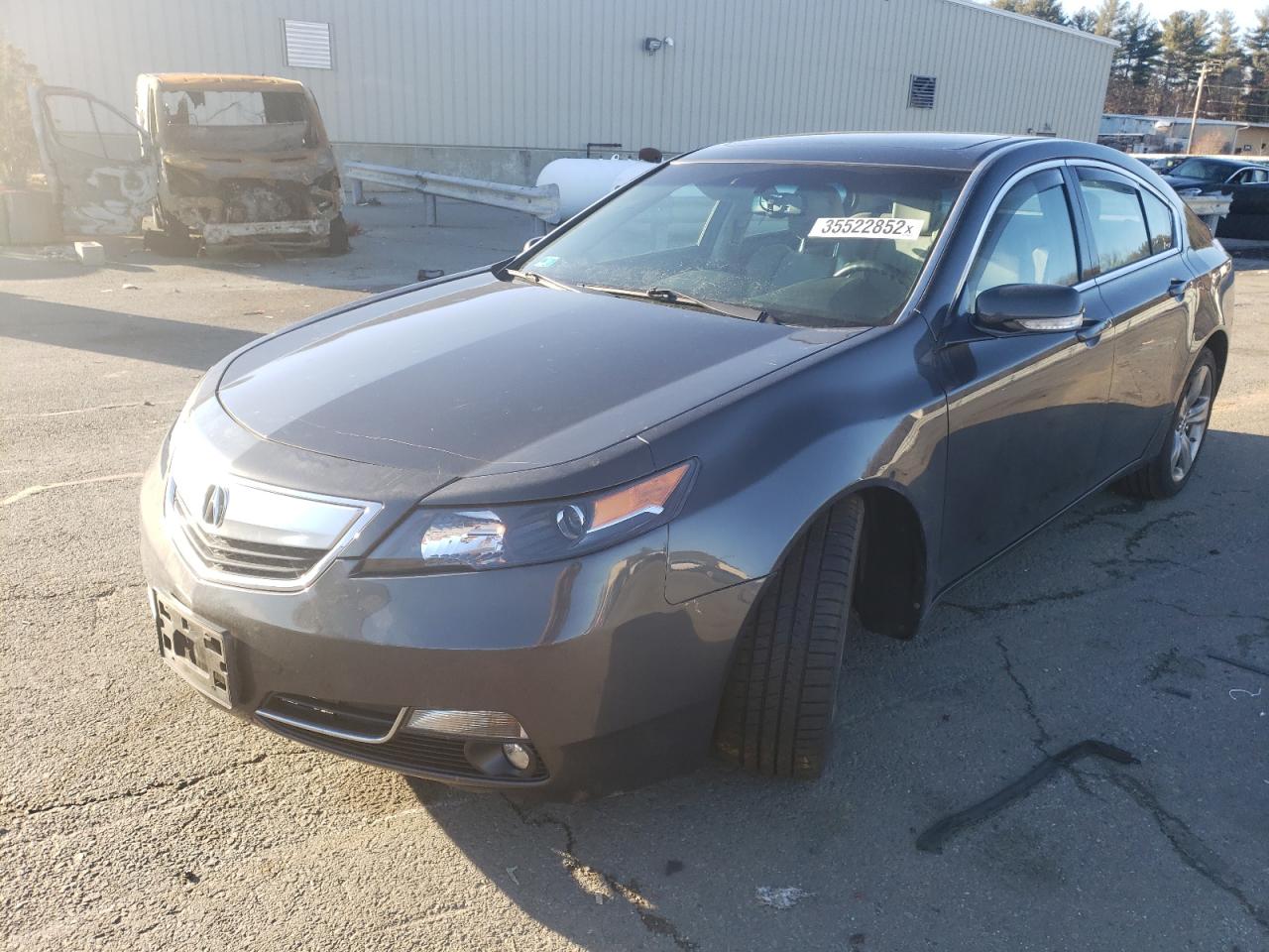 Photo 2 from auction – 2012 ACURA TL with VIN 19UUA9F53CA012150