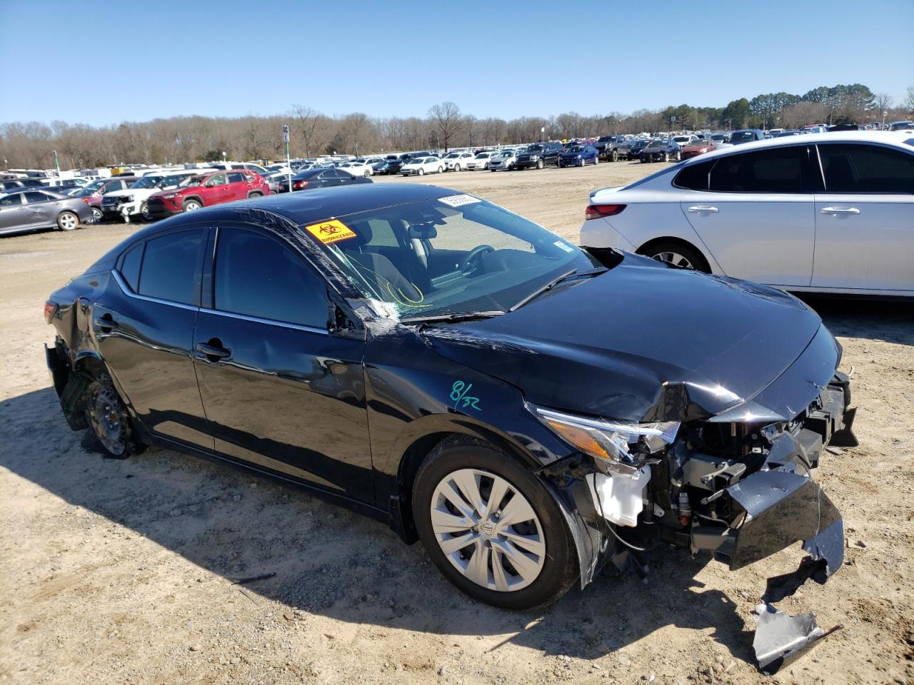 Photo 9 from auction – 2021 NISSAN SENTRA S with VIN 3N1AB8BV6MY243736