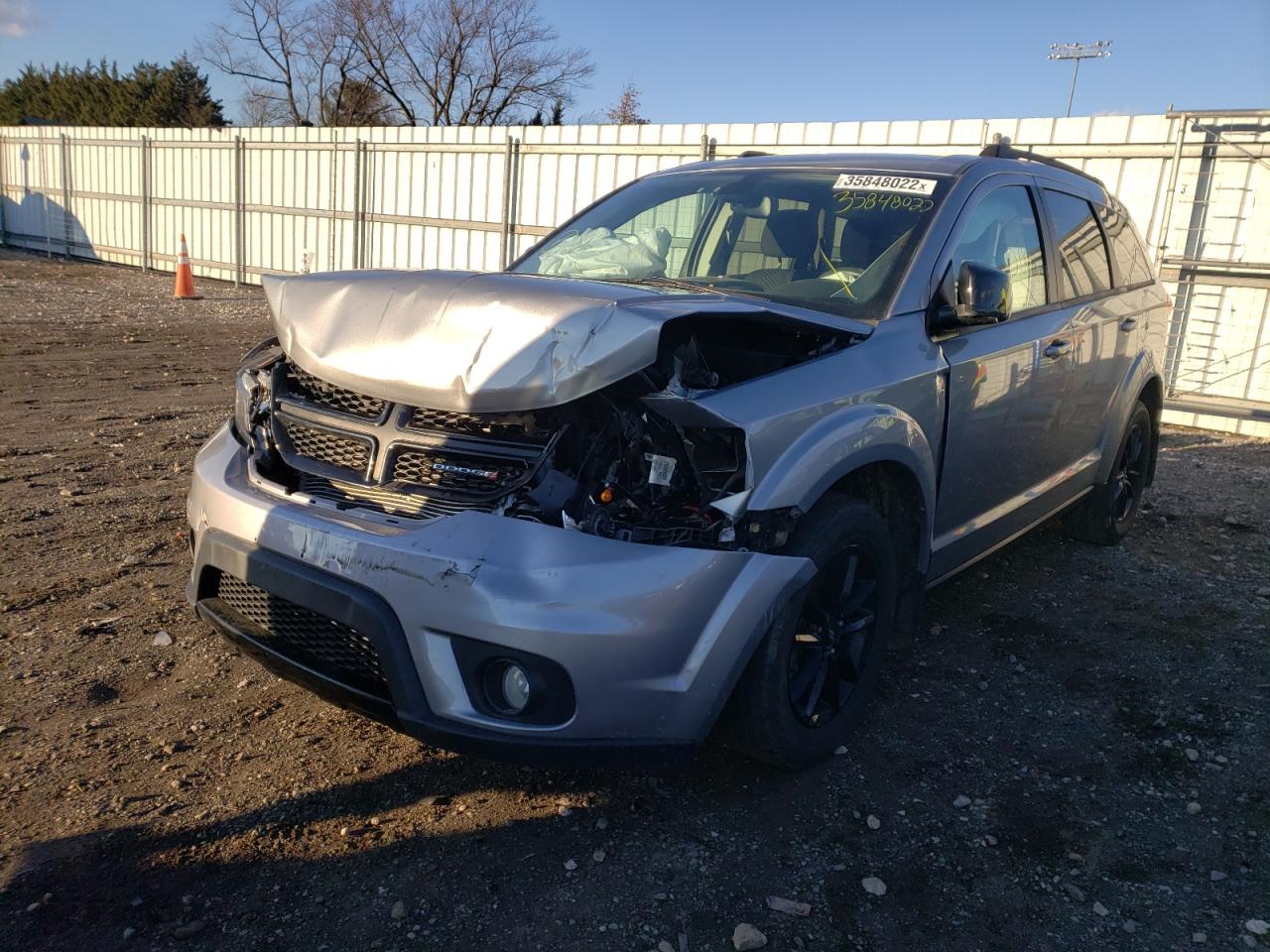 Photo 2 from auction – 2019 DODGE JOURNEY SE with VIN 3C4PDCBB2KT797862