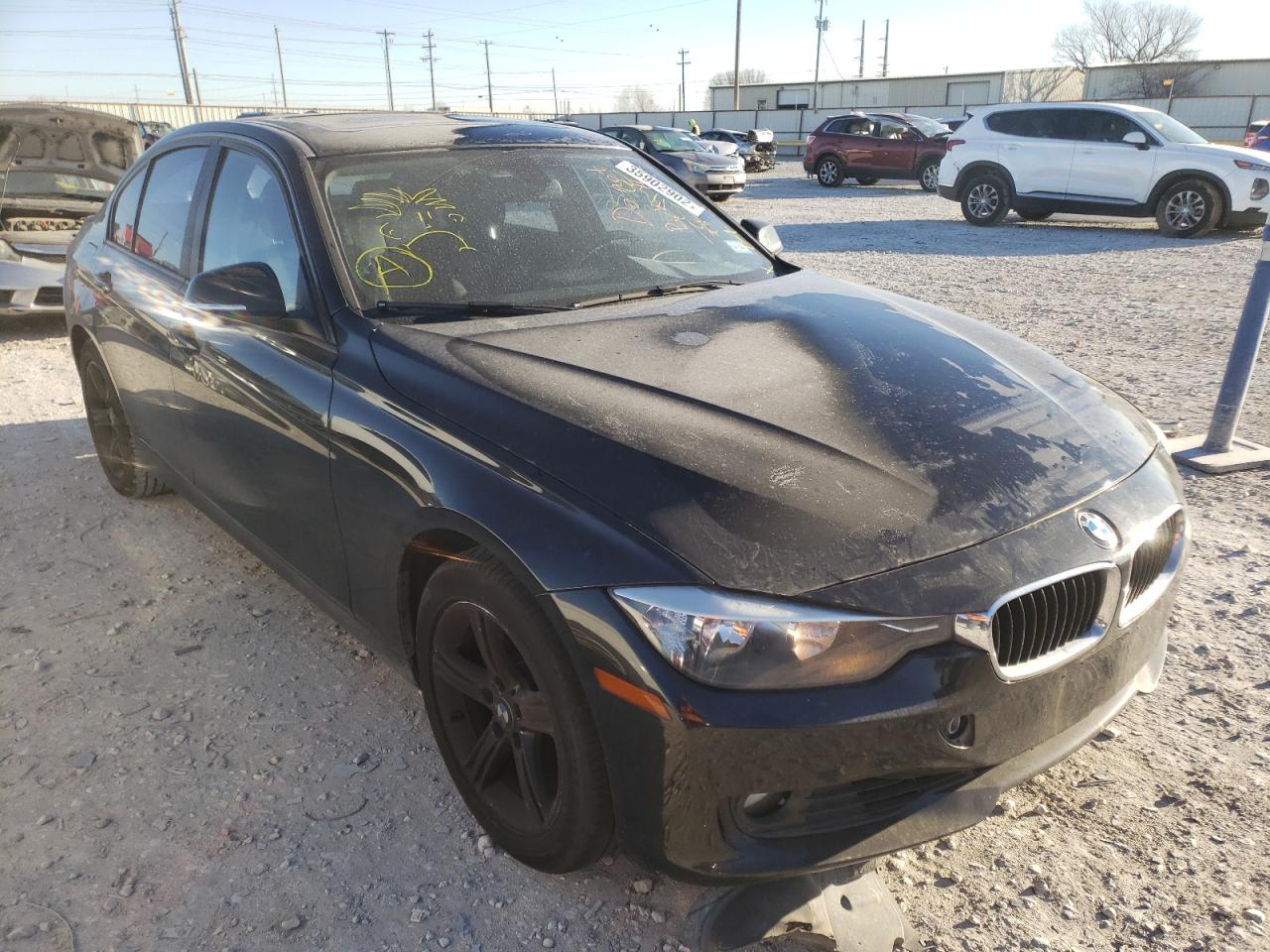 BMW 328 I 2012 with VIN WBA3A5C58CF341532 - Photo from auction