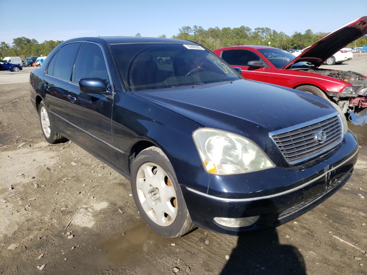 LEXUS LS 430 2002 with VIN JTHBN30F820089592 - Photo from auction