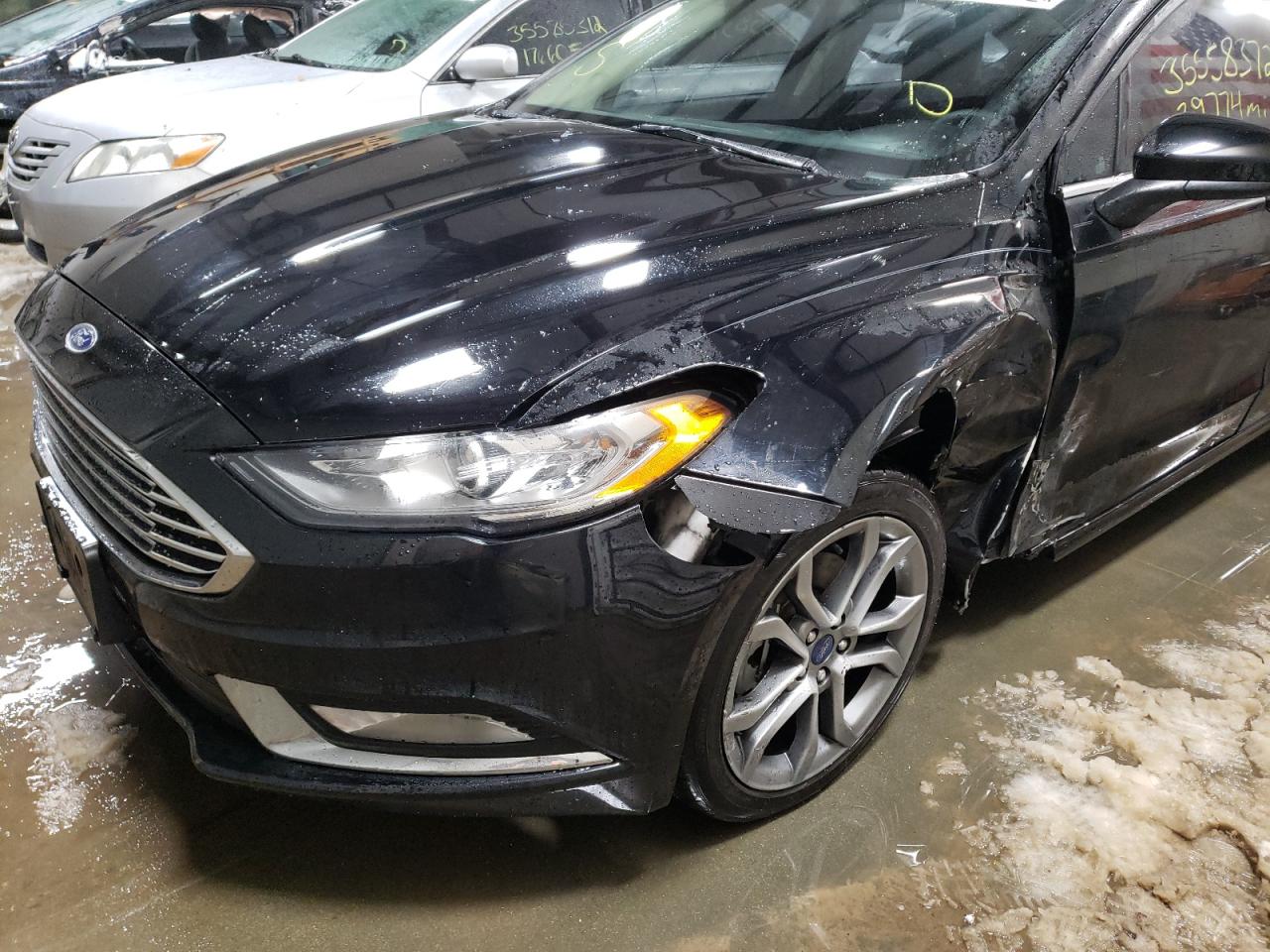Photo 9 from auction – 2017 FORD FUSION S with VIN 3FA6P0G77HR379217