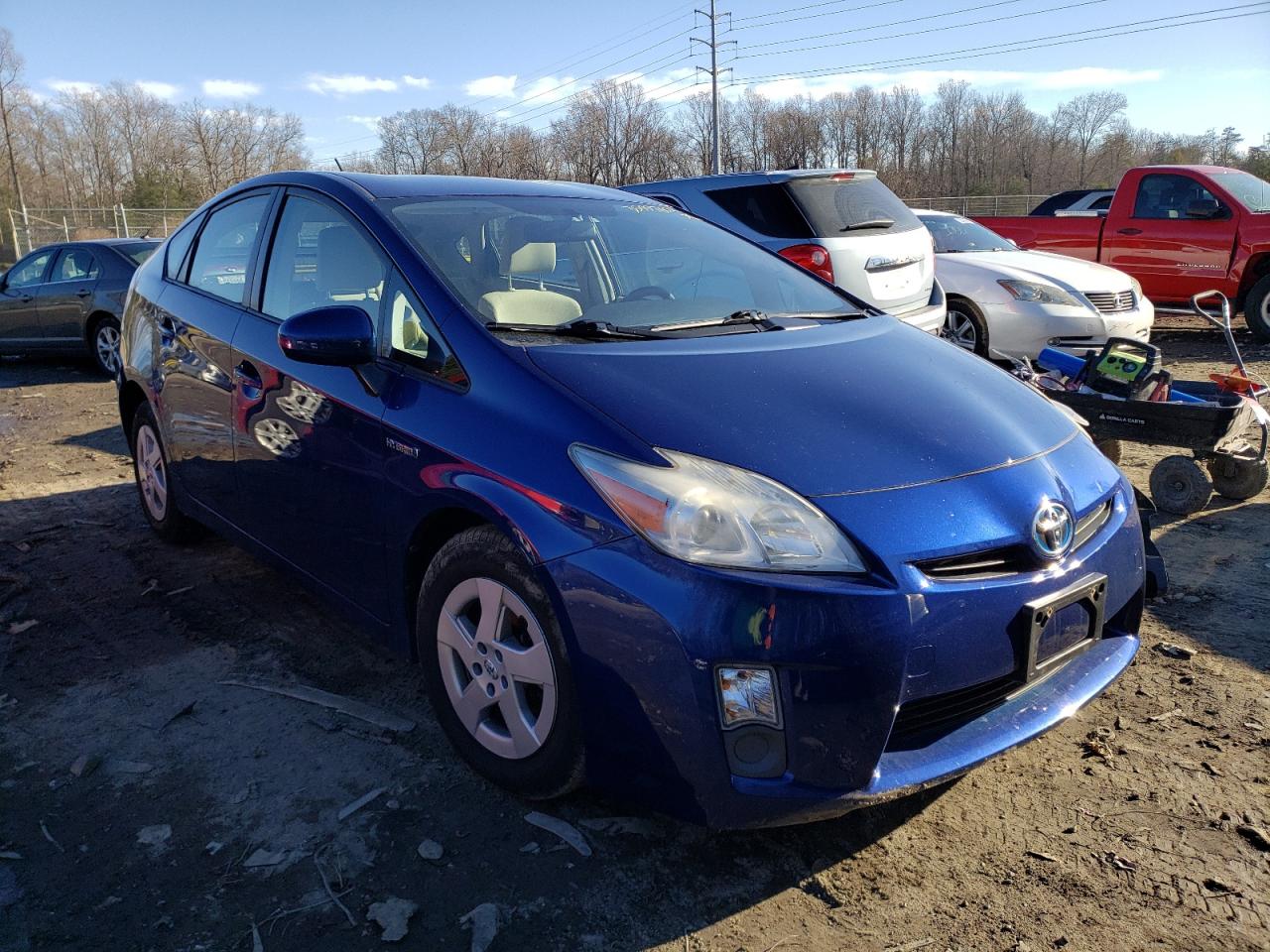 TOYOTA PRIUS 2011 مع رقم تعريف المركبة JTDKN3DU0B0313609 - صورة من المزاد