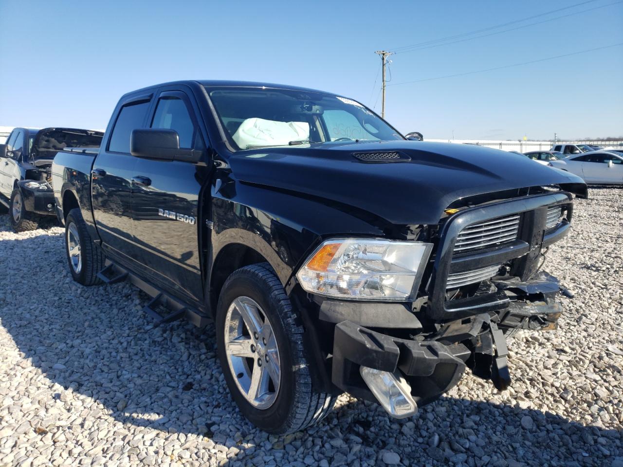 DODGE RAM 1500 S 2012 with VIN 1C6RD7MT3CS317926 - Photo from auction