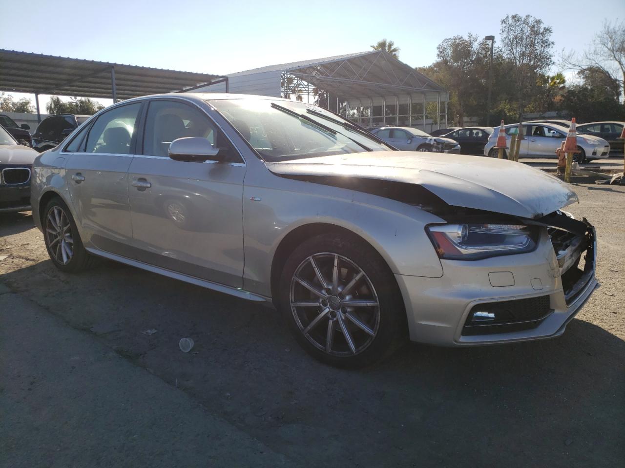AUDI A4 PREMIUM 2014 with VIN WAUFFAFL1EN014058 - Photo from auction