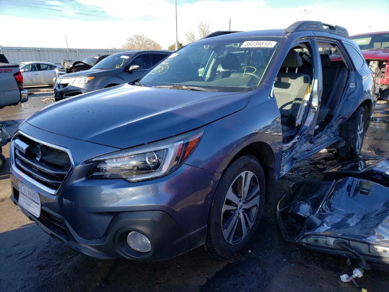 Photo 2 from auction – 2018 SUBARU OUTBACK 3. with VIN 4S4BSENC1J3310608