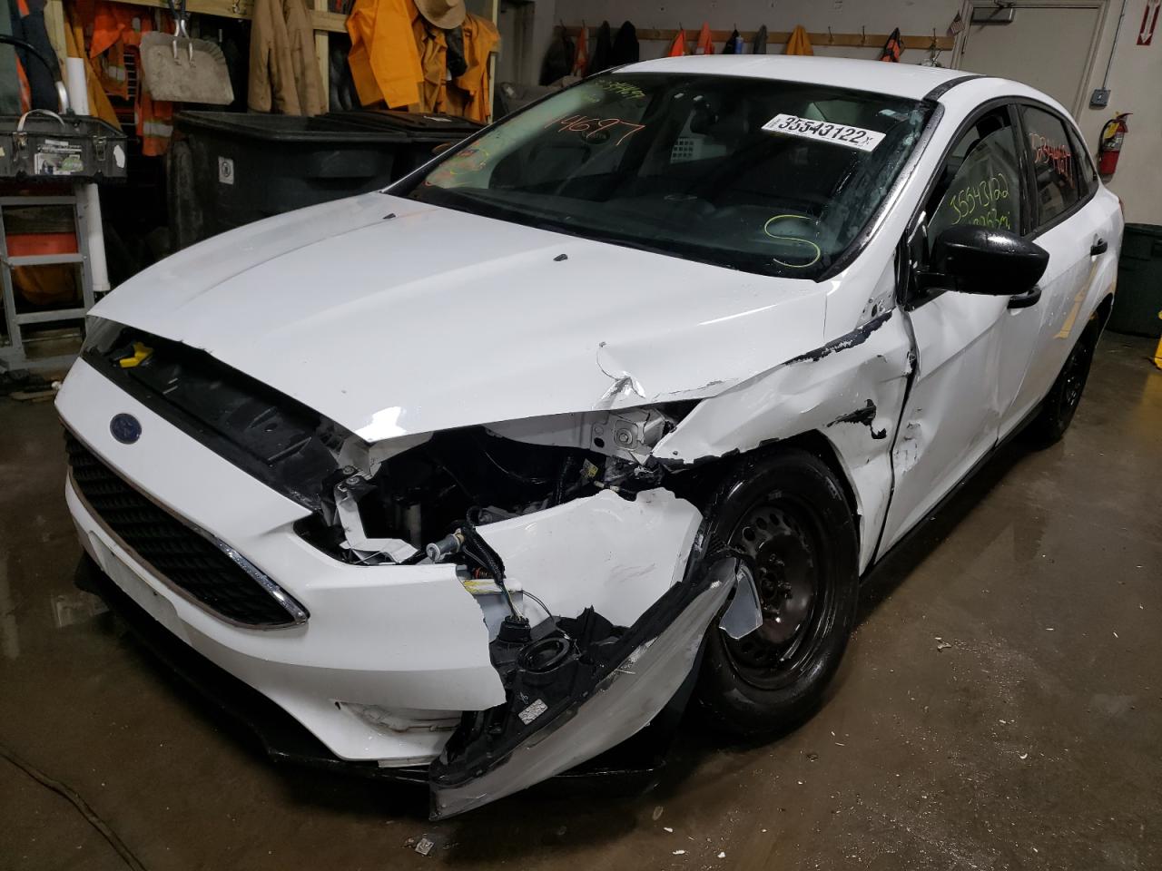 Photo 2 from auction – 2015 FORD FOCUS S with VIN 1FADP3E24FL253179