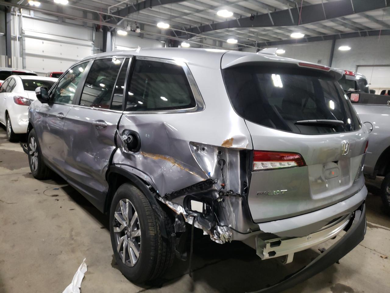 Photo 3 from auction – 2022 HONDA PILOT EXL with VIN 5FNYF6H53NB022863