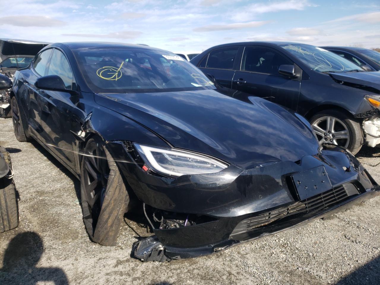 TESLA MODEL S 2021 with VIN 5YJSA1E59MF439561 - Photo from auction