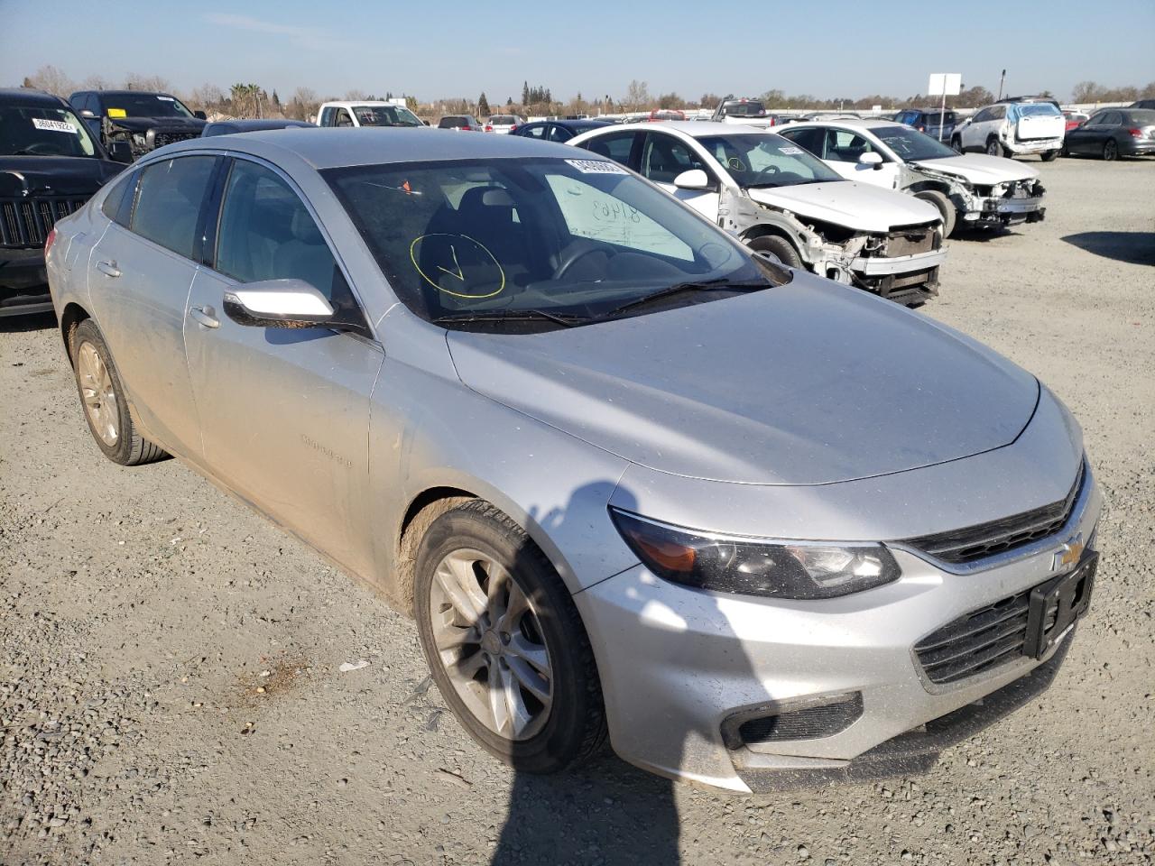 Photo 1 from auction – 2018 CHEVROLET MALIBU LT with VIN 1G1ZD5ST0JF248093