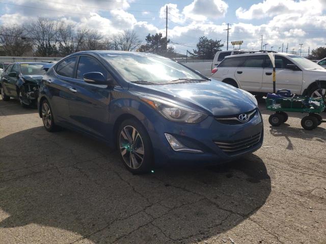 HYUNDAI ELANTRA SE 2014 with VIN KMHDH4AE2EU096916 - Photo from auction
