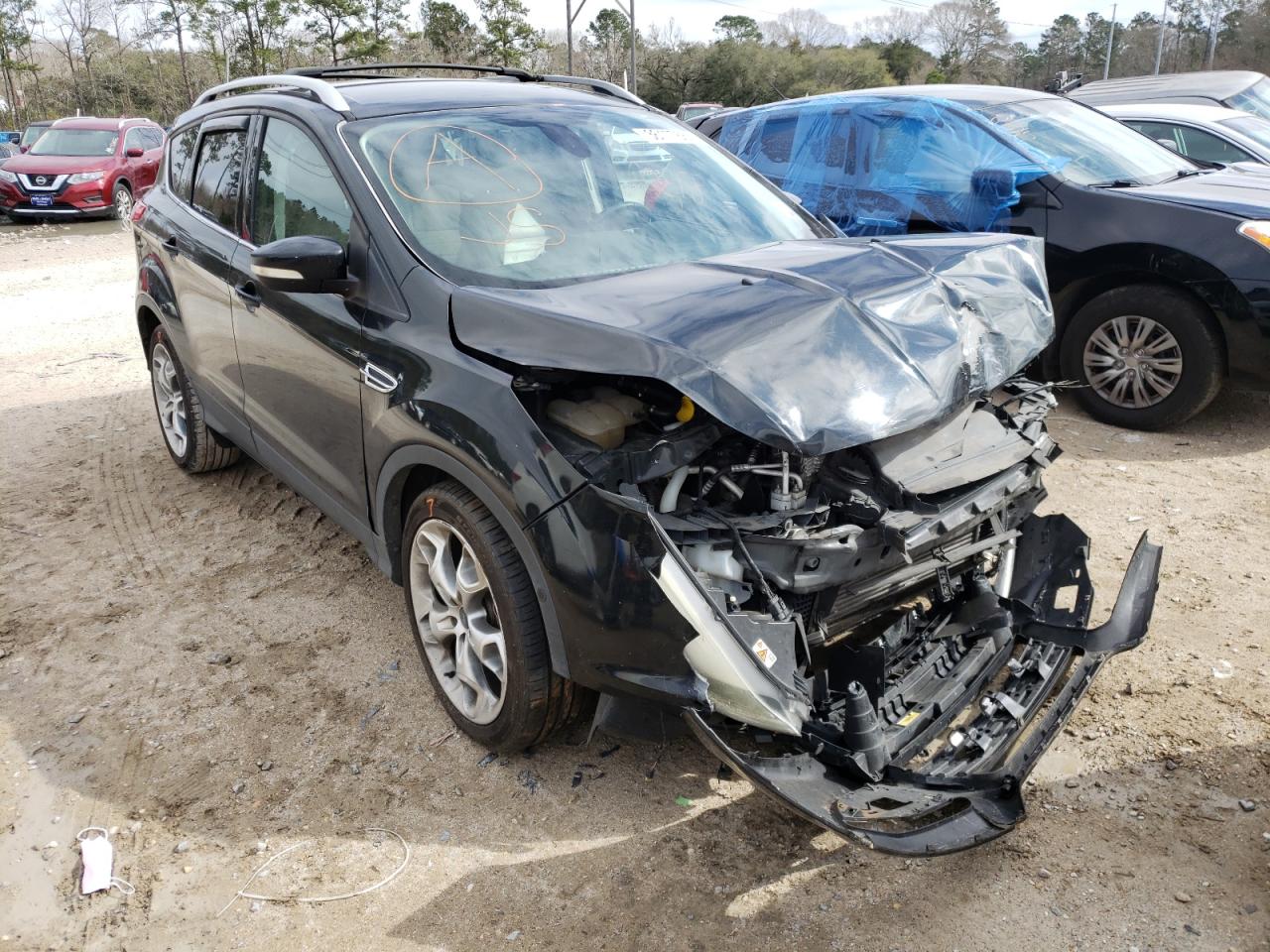 FORD ESCAPE TIT 2014 with VIN 1FMCU0JX0EUC81578 - Photo from auction