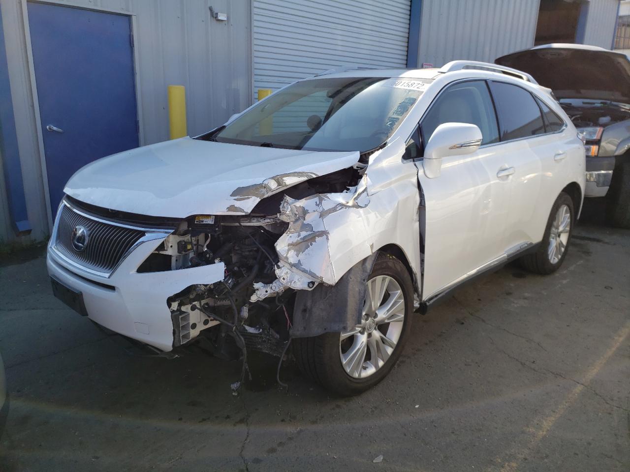 Photo 2 from auction – 2010 LEXUS RX 450 with VIN JTJBC1BA7A2401110