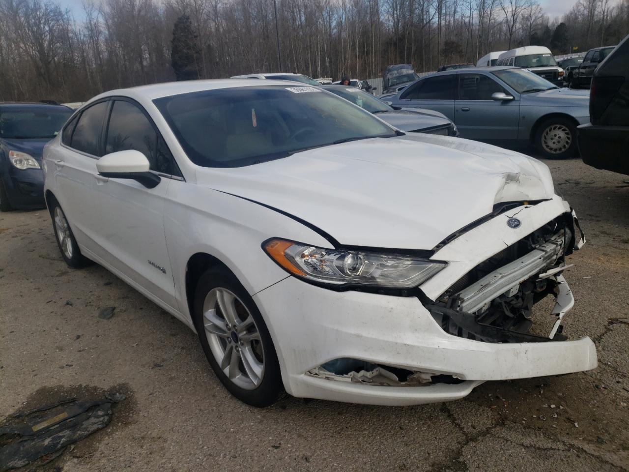 Photo 1 from auction – 2018 FORD FUSION SE with VIN 3FA6P0LU4JR134022