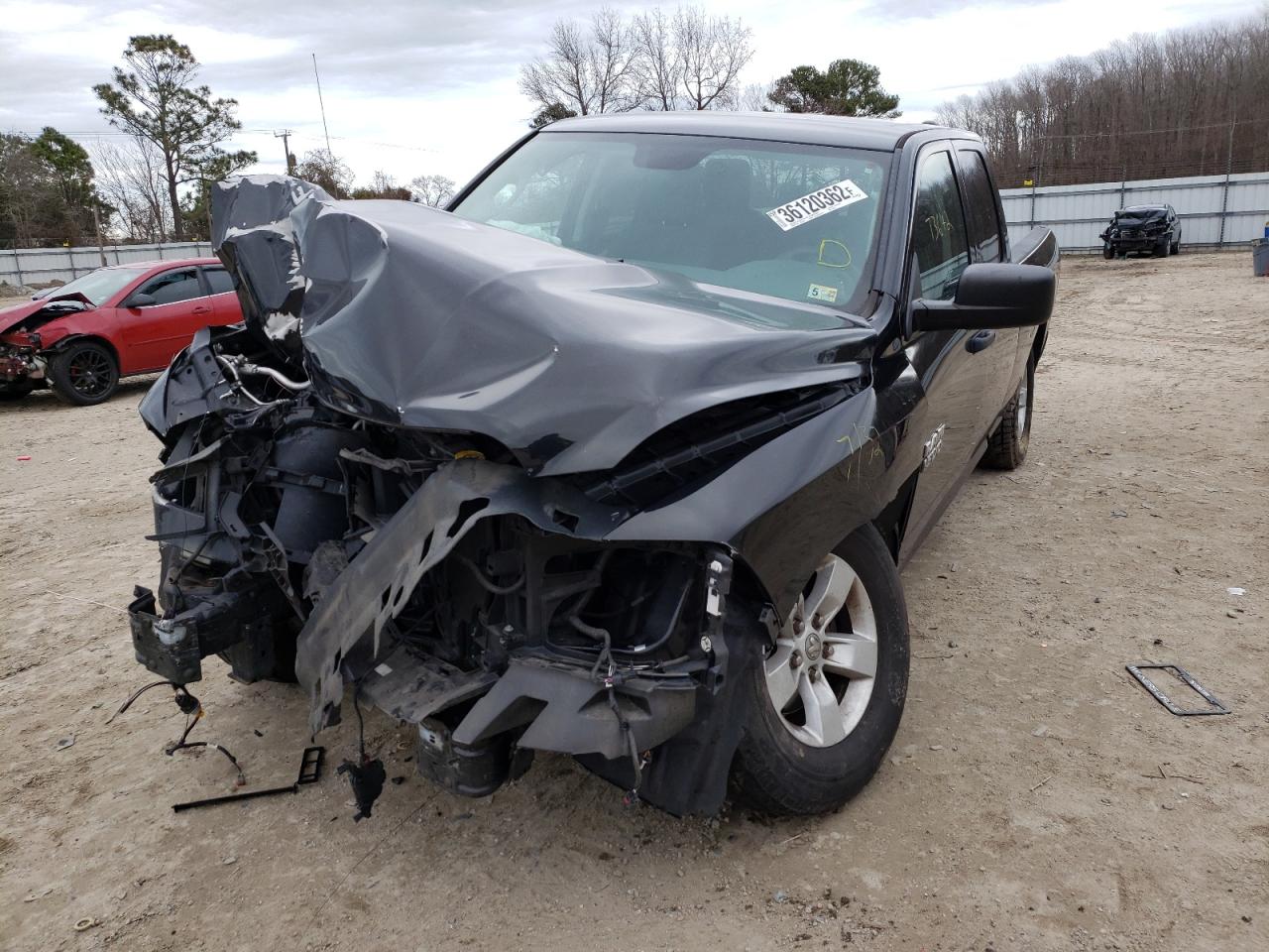 Photo 2 from auction – 2017 RAM 1500 ST with VIN 1C6RR7FG4HS733797