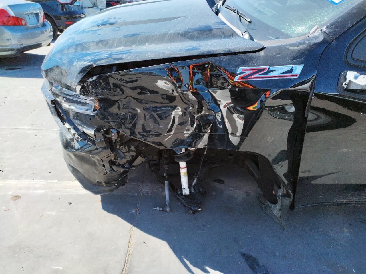 Photo 9 from auction – 2021 CHEVROLET SILVERADO with VIN 1GCPYFED3MZ433478