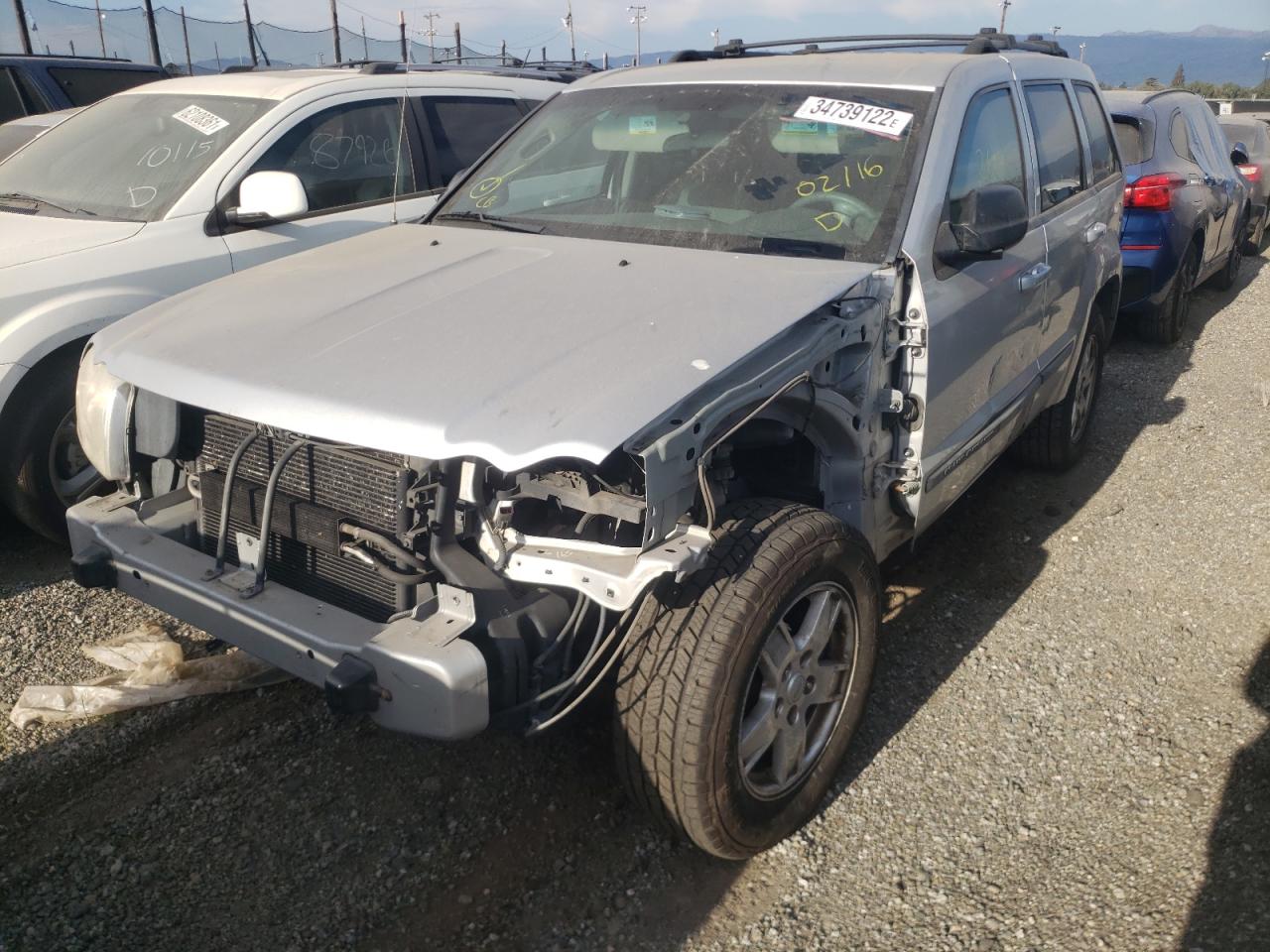 Photo 2 from auction – 2007 JEEP GRAND CHER with VIN 1J8GR48K07C602254