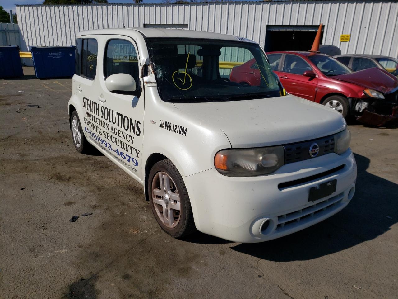 NISSAN CUBE BASE 2011 with VIN JN8AZ2KR4BT212200 - Photo from auction