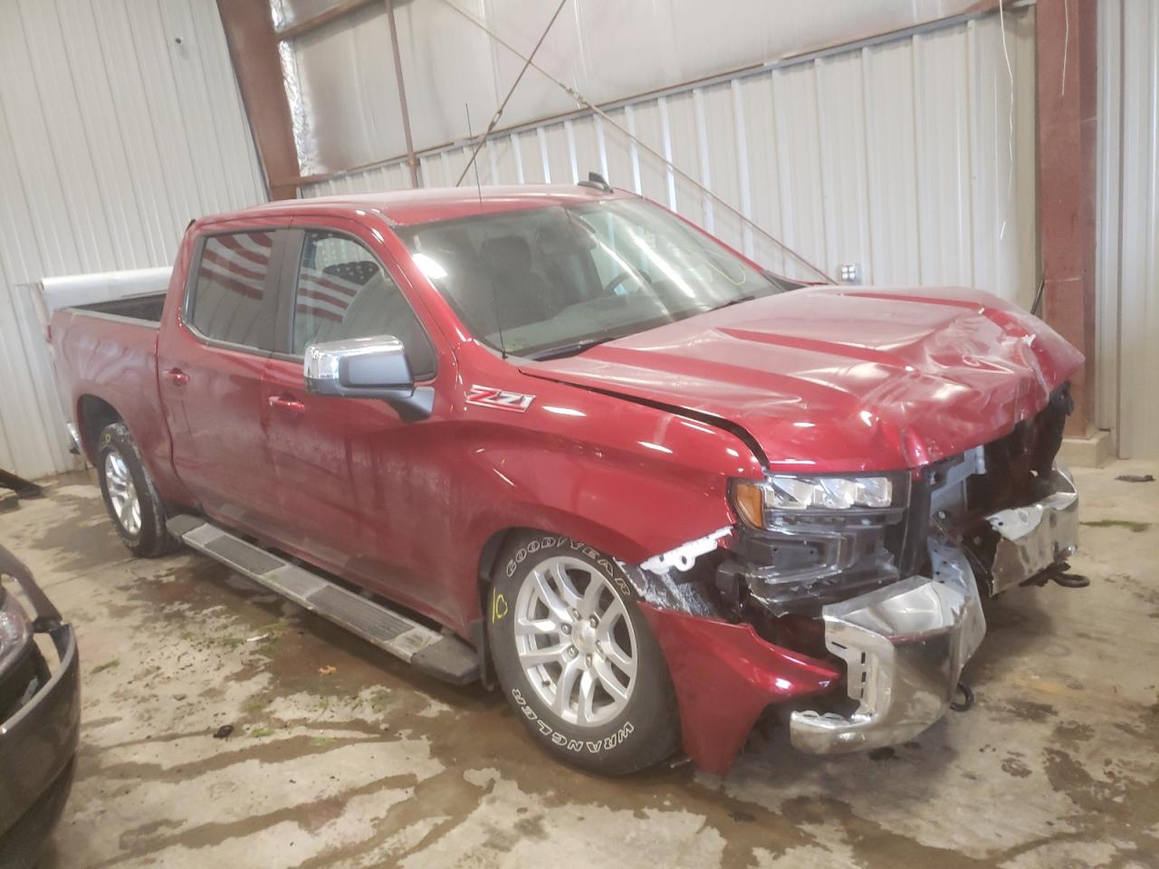 CHEVROLET SILVERADO 2021 with VIN 3GCUYDED3MG415795 - Photo from auction