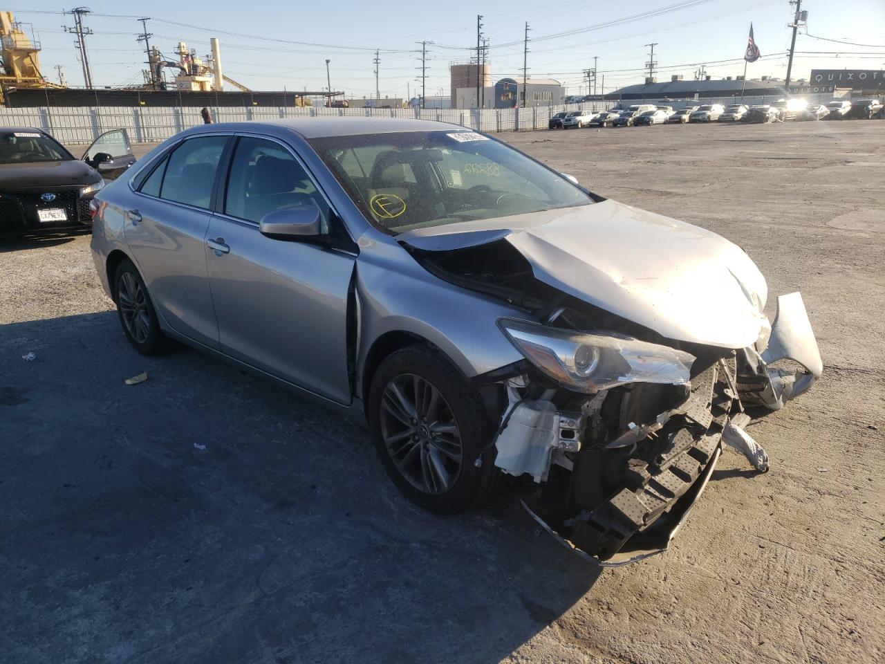 TOYOTA CAMRY LE 2016 with VIN 4T1BF1FK8GU181675 - Photo from auction