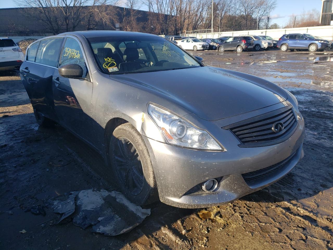INFINITI G25 2011 with VIN JN1DV6AR6BM650842 - Photo from auction