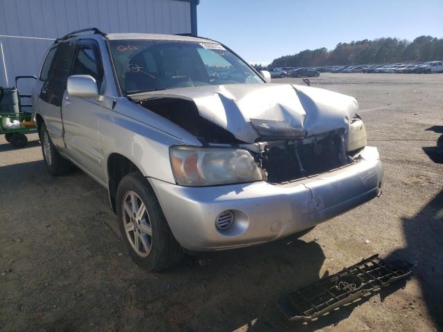 TOYOTA HIGHLANDER 2005 with VIN JTEGD21A350106659 - Photo from auction