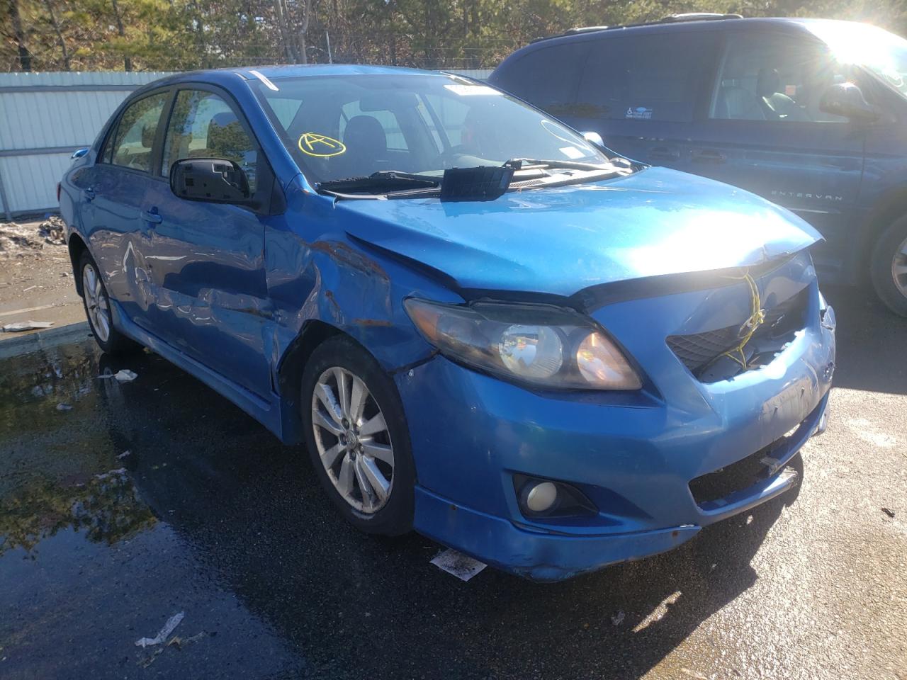 TOYOTA COROLLA BA 2010 with VIN 2T1BU4EE8AC240011 - Photo from auction