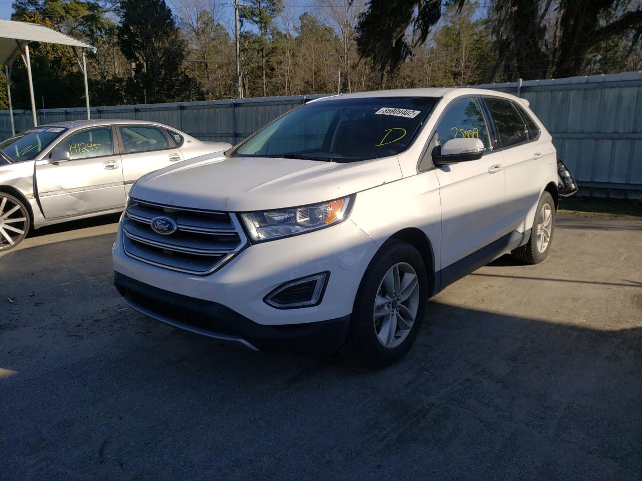 Photo 2 from auction – 2017 FORD EDGE SEL with VIN 2FMPK3J96HBC34267