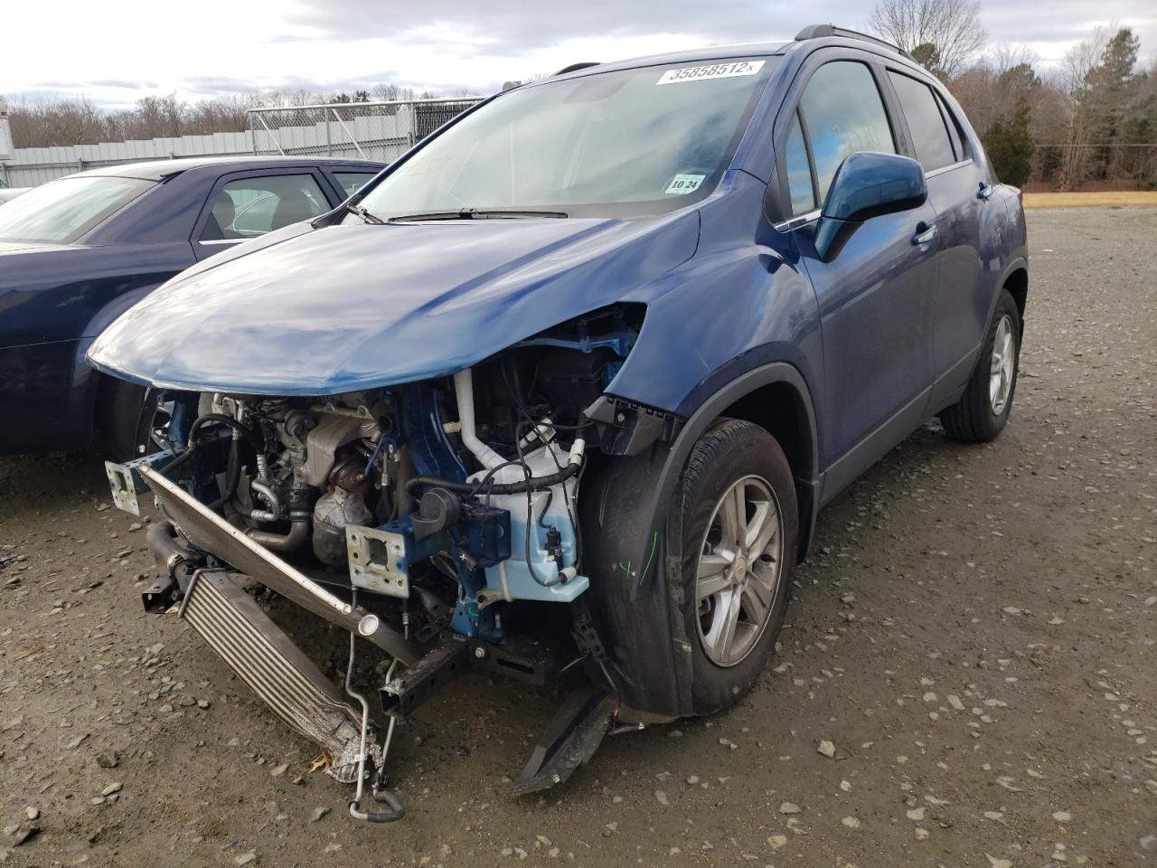 Photo 2 from auction – 2020 CHEVROLET TRAX 1LT with VIN 3GNCJLSBXLL149220