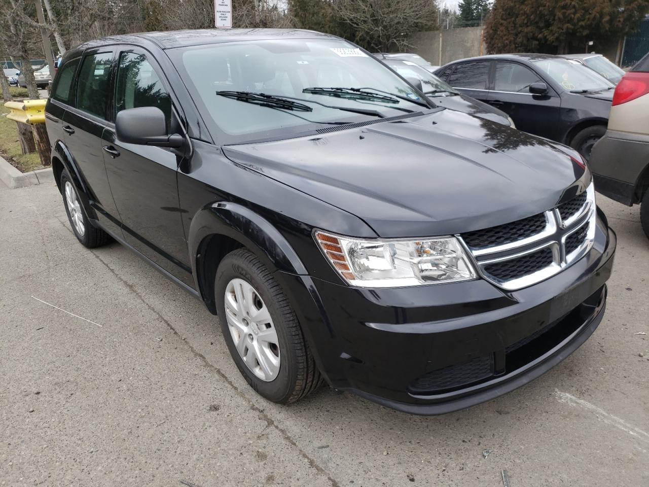 DODGE JOURNEY SE 2014 with VIN 3C4PDCAB8ET163705 - Photo from auction
