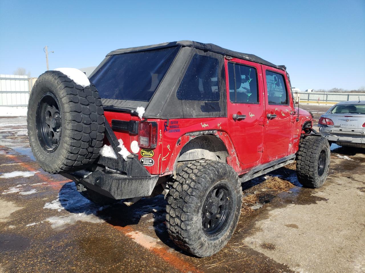 Photo 4 from auction – 2012 JEEP WRANGLER U with VIN 1C4BJWDG8CL262318